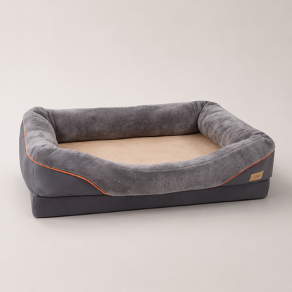 Panier Orthopédique Premium pour Chien — Mousse à Mémoire de Forme XXL